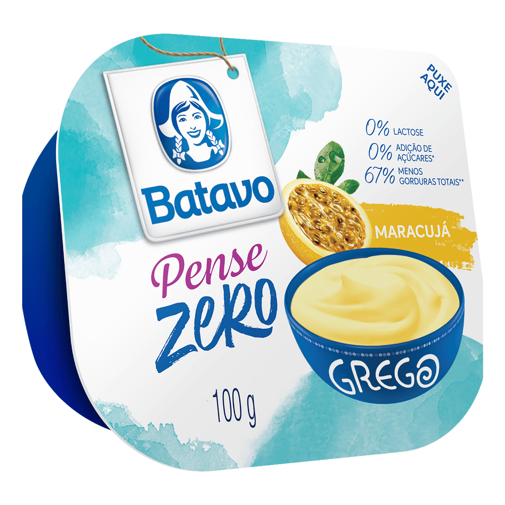 Iogurte Batavo 100g P.Zero Grego Marac